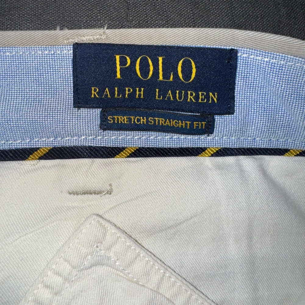 Men's Ralph Lauren Polo Chino Pants 36x34 - Picture 3 of 4